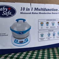 baby safe 10 in 1 multifunction steamer