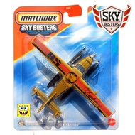 Matchbox Sky Busters Cessna Caravan Gold Diecast Airplane