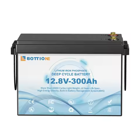 EU/US Stock 12.8v 300Ah LiFePO4 Battery Built-in BMS Battery Pack Grade A Deep Cycle Lithium Ion Bat