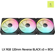 CORSAIR iCUE LINK LX120 LX140 RGB 120mm 140mm 120 140 EXPANSION STARTER KIT BOX พัดลมเคส สีดำ พัดลม