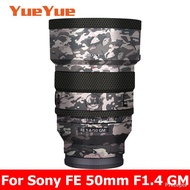 ̅For Sony FE 50mm F1.4 GM Decal Skin Vinyl Wrap Film Camera Lens Body Protective Sticker Protector