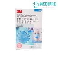 [3M] N95 Health Care Particulate Respirator & Surgical Mask 1860s (20pcs/Box)