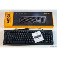 Aula AK105 wired office keyboard - Black