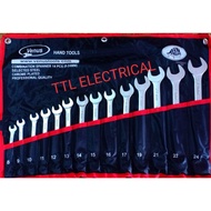 VENUS COMBINATION SPANNER 14PCS (8MM - 24MM)