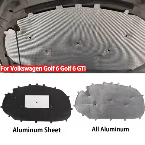 for Volkswagen Golf 6 Golf 6 GTI Front Hood Engine Sound Insulation Cotton Pad Heat Insulation Mat C
