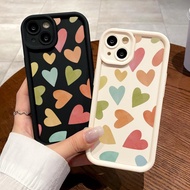 Case For Vivo Y100 5G Y100 4G Silicone Simple Love Lens Connector Case