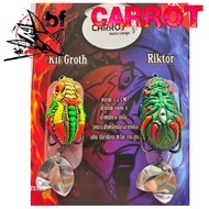 เหยื่อตกปลา  กบยางแพ็คคู่ คิวก๊อต ริคเตอร์ Kil’Groth vs Riktor by CARROT