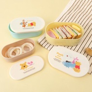迪士尼小熊維尼3 Size橢圓保鮮盒組 Disney 便當盒三件組