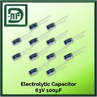 Electrolytic Capacitor 63V 100uF (10pcs)