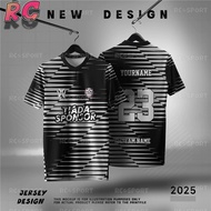 Free Custom Design Malaysia Outdoor Sports Futsal Football Jersey Custom Name Baju T Shirt Lelaki Bo