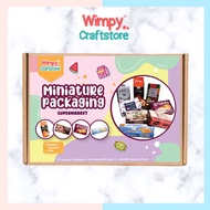 Wimpy Paper Craft KIT Miniature Packaging Paper Craft Art Set
