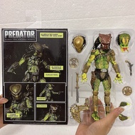 NECA Ultimate Elder Predator 2  Gold Kenner Leader Elder Predator Action Figure Alien Predator Model