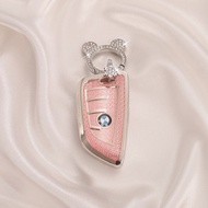 New BMW 4 Series Key Cover Shell for 425i 430i 2 Series 225i M240i Large Blade I4 Four M2 Car Fashio