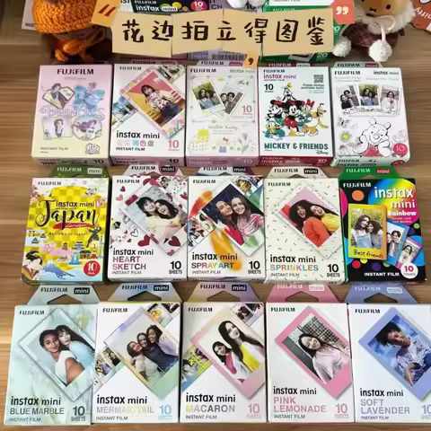 Fujifilm Instax Mini Film Classic Fujifilm Instax Mini 12 11 13 8 9 Color Film For 40 50s 50i 90 Lin