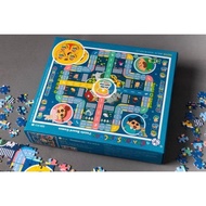 3D-JP Crayon Shin-Chan 500 Pieces Flying Chess Puzzle Party Board Game Children New Year Gift Toy H2