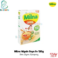 Bebikita Milna Bubur Bayi WGAIN 6+ 8+ Bulan Mpasi Bayi 120gr / Milna Bubur Wgain Soya 8+