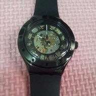 swatch鏤空機械錶 陀螺儀自動上鍊 男錶 女錶 中性錶 個性錶款