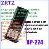 BP-224 ZRTZ New Battery for ICOM IC-GM1600 IC-M21 IC-M2A IC-M31 IC-M32 IC-M33 IC-M34 IC-M35 IC-M36 T