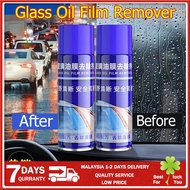 Car Glass Windshield Glass Oil Film Remover Spray 【500ml】 Strong Decontamination Cuci Minyak Cermin besar kereta