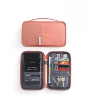 Travel Document Organizer Bag Portable Passport Ticket Holder Multi-Function Storage Case for Ticket