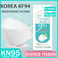 [Funlala] 150pcs Kf94 Mask Shipping In Malaysia kf94 Mask Medical KF94 Adult 4PLY Face Mask Protecti