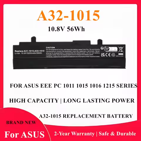 A32-1015 Laptop Battery Replacement for A31-1015 A32-1215 A42-1015 Notebook Battery