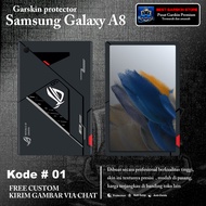 Contents 2 Pcs Can Be Different Motifs Samsung Galaxy A8 Motif 01-05 (Can Request Your Own Image Fre