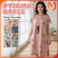 McJoden - RIYO Gaun Piyama Wanita Baju Tidur Pakaian Tidur Piyama Pakaian Malam Perempuan