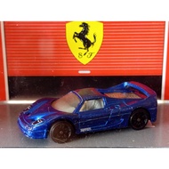 Hotwheels Ferrari F50 Blue Vintage