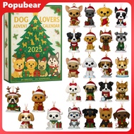 Woeuri Collectible Dog Advent Calendar Husky Advent Calendar Christmas Dog Advent Calendar with 24 P