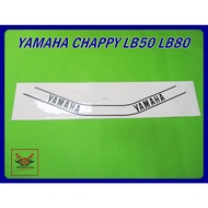 YAMAHA CHAPPY LB50 LB80 -- BODY STICKER "BLACK" // Chippy