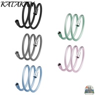 KATAKAN Handheld Shower Hose, Anti Winding GI/2 Shower Tube, Durable Universal Interface 1.5/2 Meter