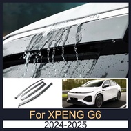 Door Visor For XPENG G6 2024 2025 Rain Visor Rain Guards Window Visors Deflector Acrylic Window Viso