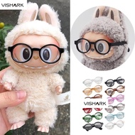 VISHARK  Labubu Time Round Glasses, Plastic Transparent Round Transparent Glasses, Cute Miniature Ro