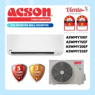 Acson Inverter R32 Air-Conditioners 1.0hp/1.5hp(3star)2.0hp/2.5hp(4star)(A3WMY_EF) WARRANTY IN 3YEAR