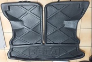 豐田 SIENTA 7人 連椅背 專用防水托盤 密合度高 防水材質 後廂墊