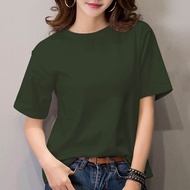 (ACS) LADIES/ MEN PLAIN TSHIRT COMPORTABLE SHIRT WITH SIZE XS-XXL