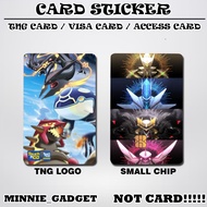 [ POKEMON ] Touch n Go Card Sticker Cover TNG / MASTER / VISA / CREDIT/ DEBIT CARD