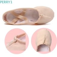 PERRY1 Dance Shoes Cute For Adult Women Simple Canvas Soft Flats Yoga Children Latin Dance Ballet Dance Gils Shoes