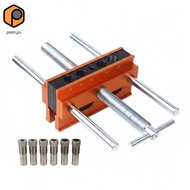 [prettyia] Vertical Drilling Thickened Body Woodworking Dowelling Jig Metric Scale