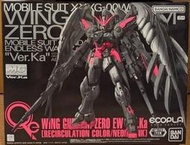 MG【台場鋼彈基地限定】飛翼鋼彈零式EW Ver.Ka［再循環配色／霓虹粉紅］環保黑ECOPLA
