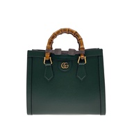 GUCCI Handbag small tote bag_Gucci Diana leather GRN Direct from Japan Secondhand