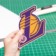 LA LAKERS STICKER | NBA WATERPROOF STICKER | NBA LOGO DESIGN | NBA DIE CUT VINYL STICKERS