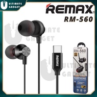 REMAX Earphones RM-560 Type C / AP Earphone Gaming Earphone Type C Earphone Gaming Earphone With Mic