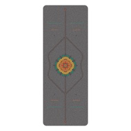 jianyou Zen Rhyme Frosted Pu Natural Rubber Yoga Mat Sweat Absorbing Sports Home Thick Workout Fiess