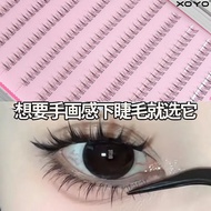 XOYO Ibu Lahir Api Kecil Tanpa Gam Bulu Mata Bawah Semulajadi Realistik Bersegmen Batang Lutsinar Sa