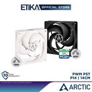 Arctic P14 PWM PST 140mm 1700rpm Pressure-Optimised Case Fan - Black (ACFAN00125A) / White (ACFAN001