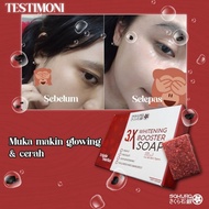 [ORIGINGAL HQ] Sabun 3x Whitening Booster Sakura Soap Original Hq Whitening Soap Sabun Putih