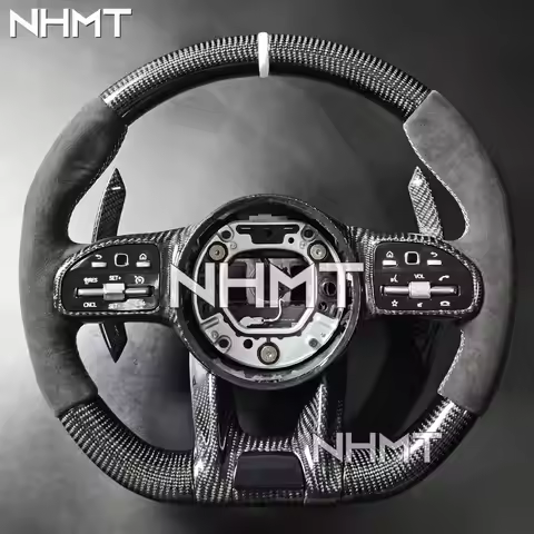 Customized Steering Wheel Fit For Mercedes Benz AMG W205 W204 G55 G500 W212 W463 C63 S63 CLS63 E63 2