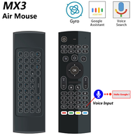 MX3 Airmouse Backlight + Voice Version for Android Windows Android box set top box